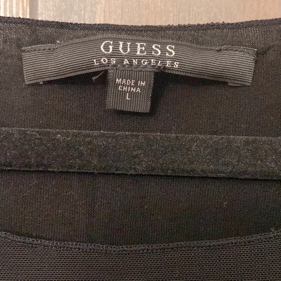 Black Guess Top - Picture 3 of 3